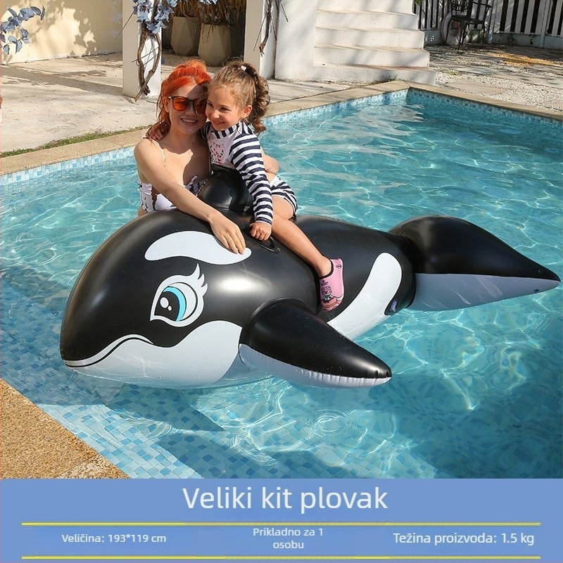 Naočale Velika žuta patka Ljetni odmor Plutajuća voda Napuhani prsten za plivanje Nosač Zadebljana patka Vanjski rafting Plutajući krevet