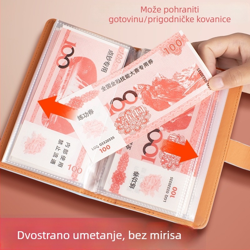 Novi depozit u gotovini iz 2025. mogao je staviti 10.000 vrećica za pohranu gotovine, kopču za polog, torbu za pohranu knjiga s novcem, financijsko upravljanje.