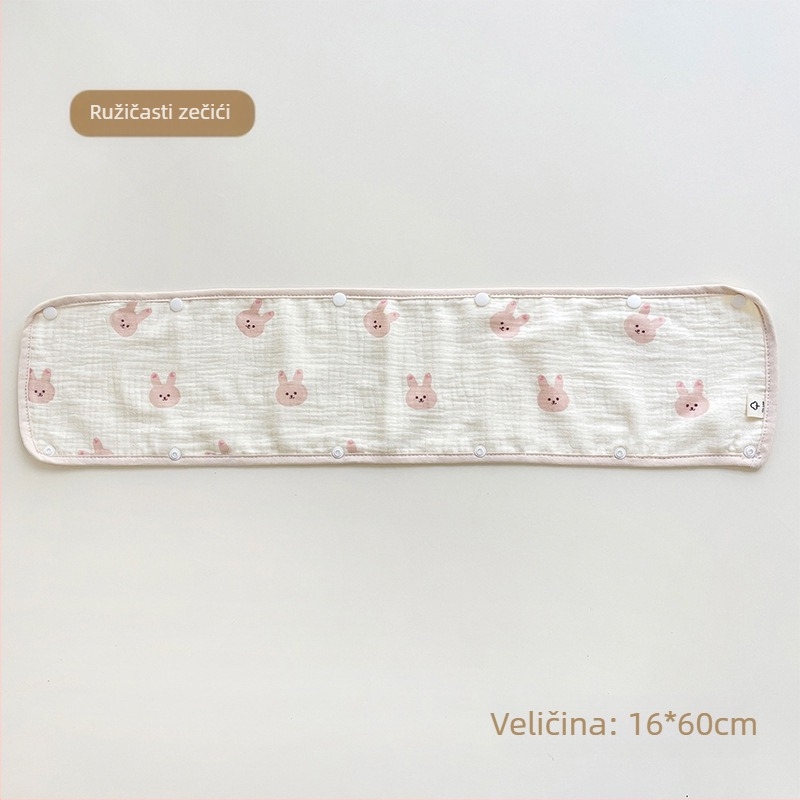 Ručnik za slinu za dječja kolica, trodijelne rukavice za kolica, pamučna gaza, remen, ručnik za slinu za kolica, jastučić za ramena protiv ugriza