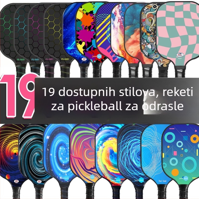 Fiberglass Peak reket odijelo za pickleball lopaticu iz tvornice, mala težina