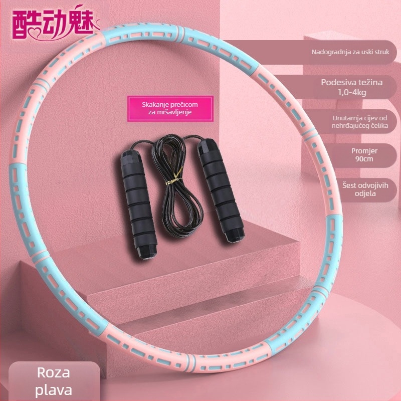 Hula hoop za vitki trbuh, novo za sagorijevanje masti, zatezanje trbuha, smanjenje masti, odrasli, djeca i studenti, lijep struk, smanjenje masti, gubitak težine