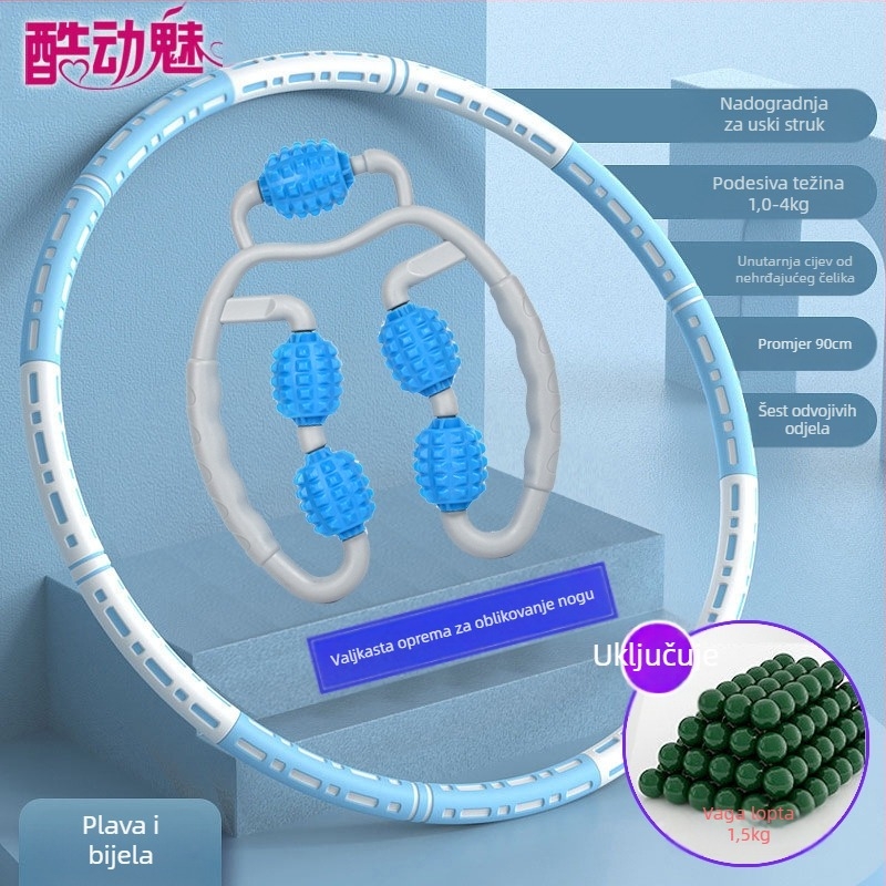 Hula hoop za vitki trbuh, novo za sagorijevanje masti, zatezanje trbuha, smanjenje masti, odrasli, djeca i studenti, lijep struk, smanjenje masti, gubitak težine