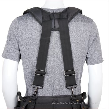 [Izravna prekogranična opskrba] X-Type višenamjenska torba za alat za obradu drveta, vodoinstalaterski alat s odgovarajućim crnim remenom