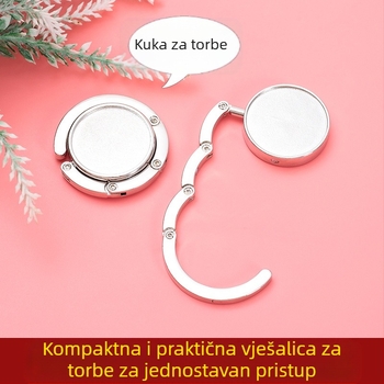 Izravna tvornica za učenike, sklopiva kuka za torbu, kuka za vješalicu za torbu, kuka za stol na zalihi veleprodaja