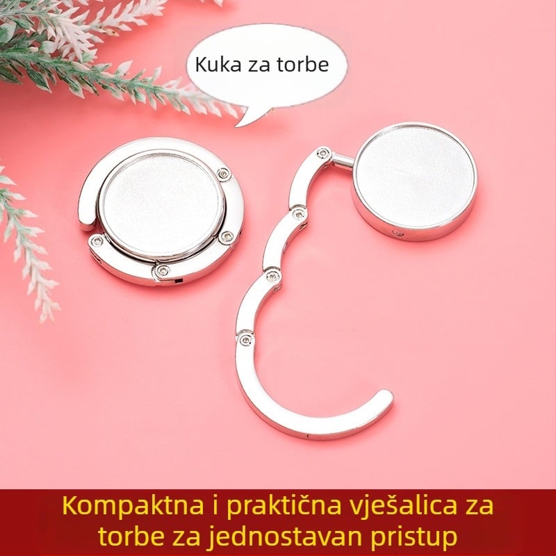 Izravna tvornica za učenike, sklopiva kuka za torbu, kuka za vješalicu za torbu, kuka za stol na zalihi veleprodaja