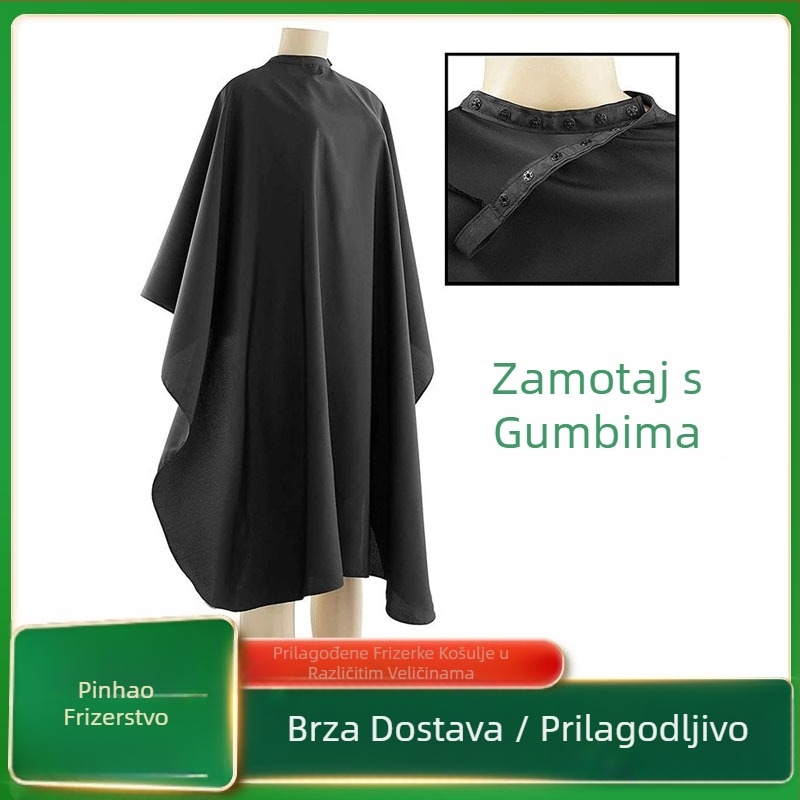Veleprodaja šalova za šišanje i frizerske usluge s proširenim grudima za odrasle, produženih i proširenih, šalova specifičnih za brijačnice, šalova s trajnom pečenom u ulju