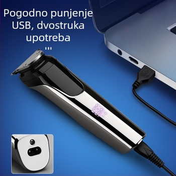 Novi prekogranični LED digitalni zaslon za električnu mašinicu za šišanje kose iz 2021. s natpisom, rezač za nos, odijelo za kućanstvo, frizerski salon, električna mašinica za šišanje kose