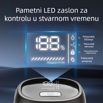 Muška britvica za brijanje, britva za cijelo tijelo, prekogranična nova električna glava za brijanje sa šest glava, punjiva, artefakt ćelave glave