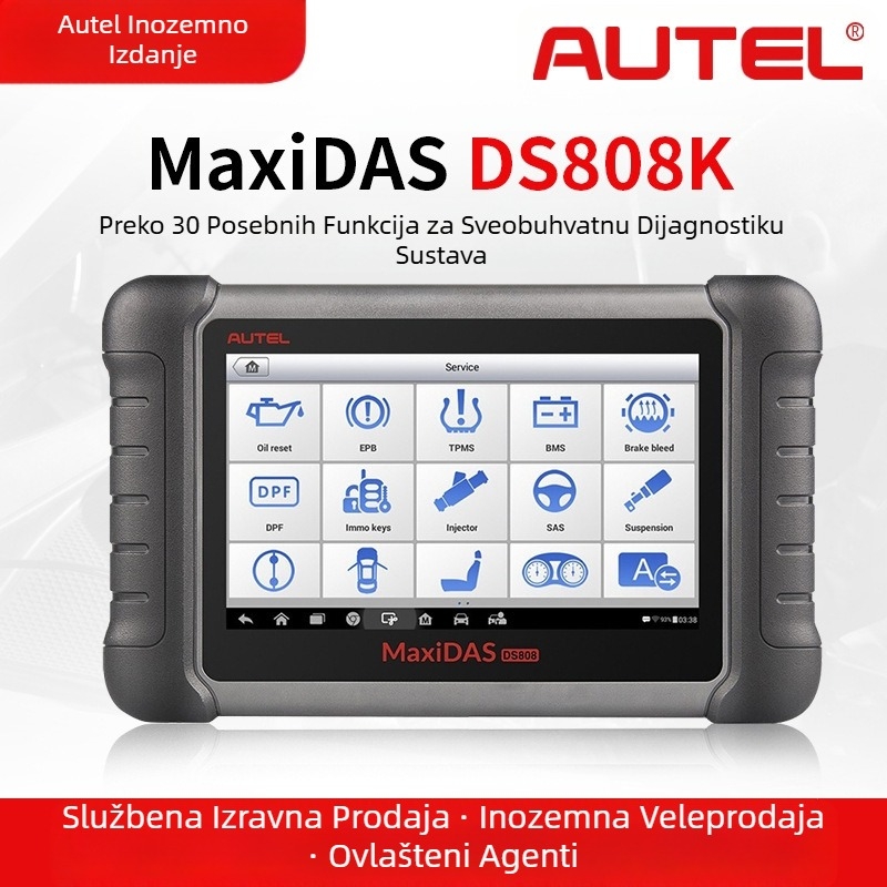 Tražim tvornički Autel Daotong DS808K automobilski OBD detektor, puni model ECU auto dijagnostičkog instrumenta