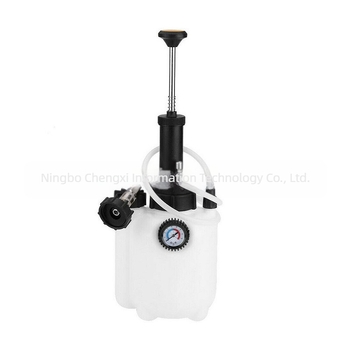 Ručna zamjena kočionog ulja u automobilu pomoću 3L vakuumske posude za kočiono ulje, popravak kočnica pumpe za kočiono ulje