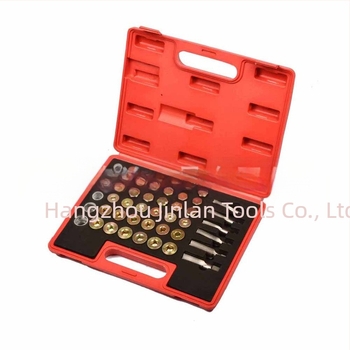 114-dijelni set alata za popravak navoja vijka za ispuštanje ulja u automobilu, profesionalni alat za zaštitu automobila