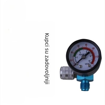 Tvornički regulator tlaka dovoda zraka, separator ulja i vode, filter mjerača tlaka pištolja za prskanje boje