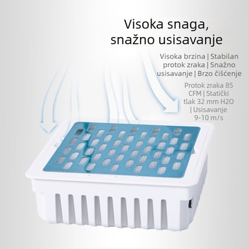 36W super snažan usisavač za skidanje laka za nokte s 5 brzina, podesivi volumen zraka, ekološki prihvatljiv usisavač visoke gustoće, prijenosni usisavač za pamuk