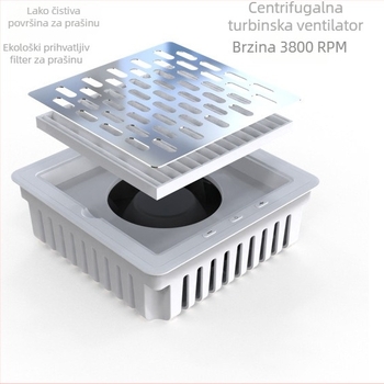 36W super snažan usisavač za skidanje laka za nokte s 5 brzina, podesivi volumen zraka, ekološki prihvatljiv usisavač visoke gustoće, prijenosni usisavač za pamuk