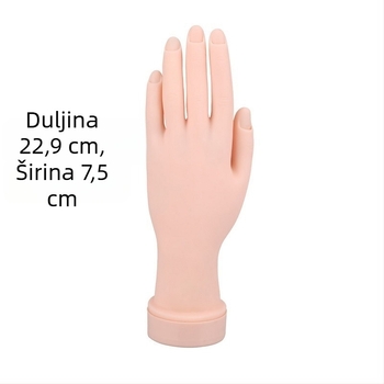 Vježba nail arta lažna ruka fleksibilna nail art lažna ruka nail art vježba vježba lažna ruka lažni dlan