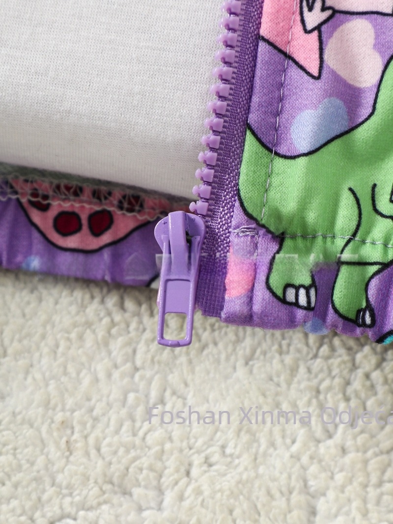 Muški kardigan s kapuljačom za bebe s printom dinosaura, novo