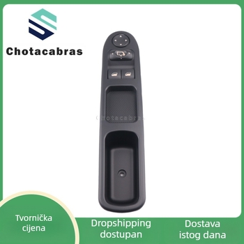 Odnosi se na Peugeot 307 00-05, prekidač za električni podizač prozora, prekidač 6554.E4