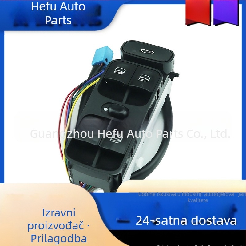 Prekidač električnog prozora s jednim prekidačem regulatora stakla, pogodan za Mercedes-Benz A2098203410