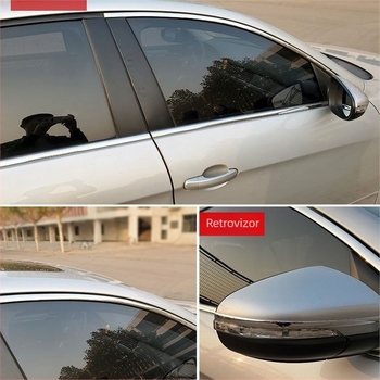 Ukras za prozor automobila, svijetla traka, kromirana svijetla traka, galvanizirana traka za vrata, protiv sudara, svijetla traka, osiguranje automobila, pribor