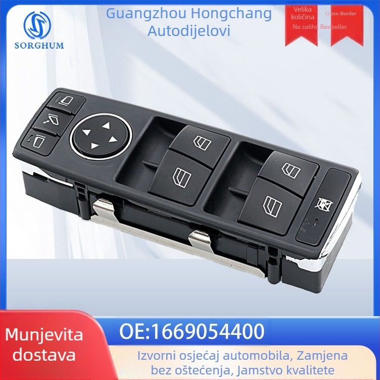 1669054400 je prikladan za Mercedes-Benz autodijelove, prekidač za podizanje električnih prozora automobila