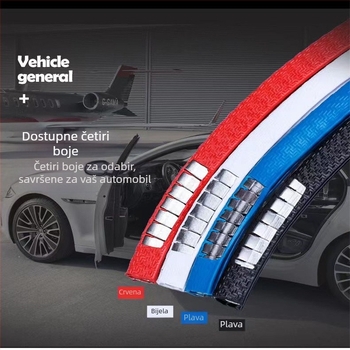 Univerzalna traka za zaštitu od sudara za automobilska vrata, brtvena traka, zvučno izolirana traka, traka za zaštitu od prašine, gumena traka za zaštitu od sudara na dnu vrata, tiha i vodootporna
