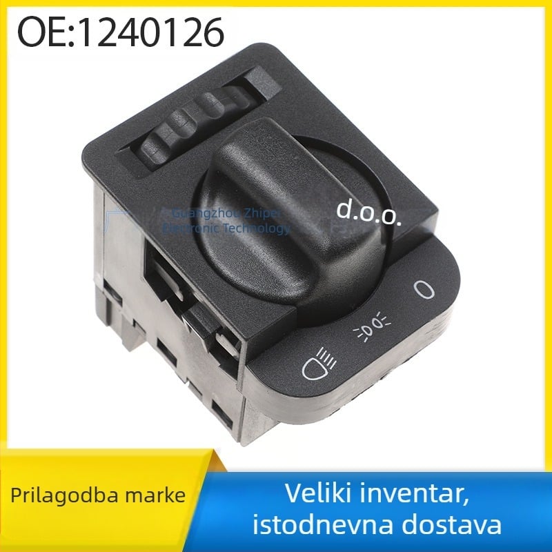 1240126 za prekidač prednjih svjetala automobila Opel Astra, prekidač prednjih svjetala 90213283