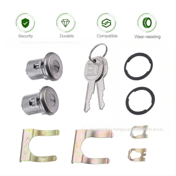 Prikladno za cilindar brave na vratima Chevrolet, 2 ključa, cilindar brave Buick 5070006 DL15802 DL15800