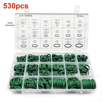 530/270PC zeleni brtveni prsten O-prsten Ding Qing gumeni prsten brtveni prsten kompresora klima uređaja za automobile, otpornost na visoke temperature