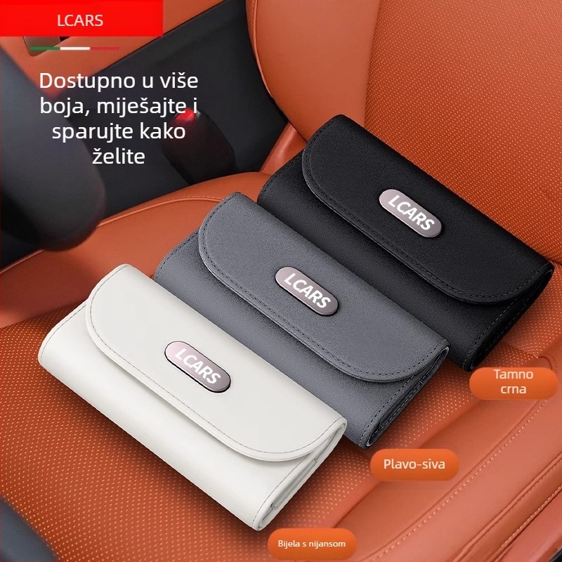 Kutija za auto naočale od antilopa, štitnik za suncobran za automobil, posebna kutija za pohranu sunčanih naočala, kopča za sunčane naočale, modificirana kutija za pohranu