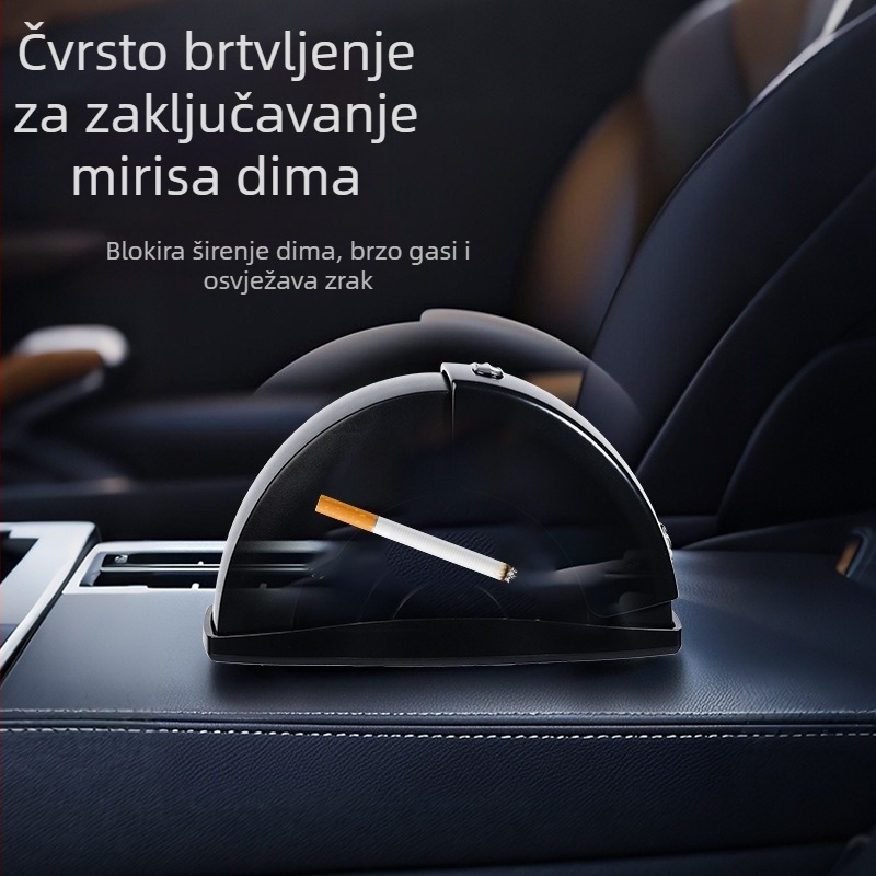 Novi uređaj za vrata automobila, pepeljara za automobil, aluminijska legura, vrhunski kreativni pribor za automobile, interijer