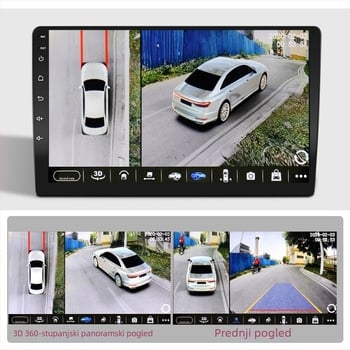 360° panoramska slika AHD kamera HD noćni vid 1080P navigacija sve-u-jednom komplet žica veleprodaja