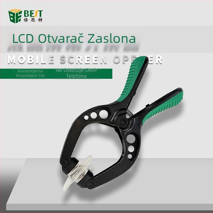 Najbolji BST-009 alat za skidanje LCD zaslona s kopčom za ekran, otvarač LCD zaslona s PVC prozirnom snažnom vakuumskom čašicom