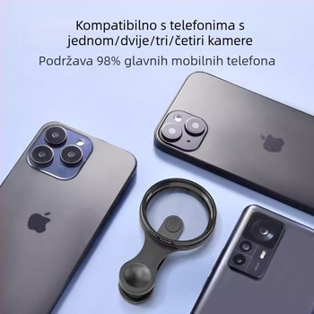 Polarizator za mobilne telefone, specijalni fotografski filter za fotografiju, HD profesionalni cpl polarizator, univerzalni 52/49 mm, pomoćni fotografski filter