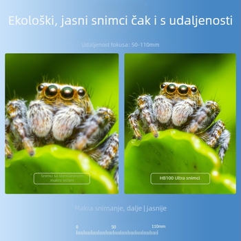 Apexelov novi Ba Wei makro objektiv za mobitele s HD Af Lotus premazom, profesionalna identifikacija nakita, snimanje na otvorenom