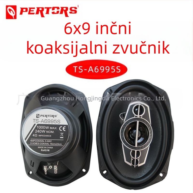 Zvučnik za automobil Qpertors Qp-A6995S 6x9-inčni koaksijalni zvučnik Modifikacijski zvučnik za automobil