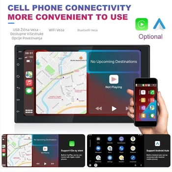 Prekogranična vruća rasprodaja 7-inčnog 9-inčnog 10-inčnog automobila s velikim zaslonom za navigaciju, višenamjenski uređaj Hengchen Android univerzalna automobilska navigacija 8227