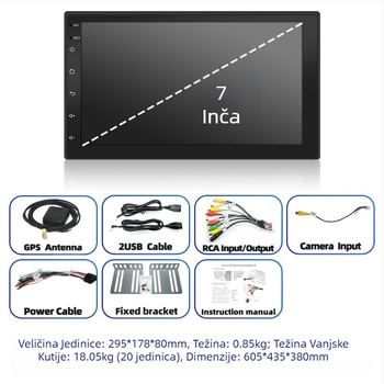 Prekogranična vruća rasprodaja 7-inčnog 9-inčnog 10-inčnog automobila s velikim zaslonom za navigaciju, višenamjenski uređaj Hengchen Android univerzalna automobilska navigacija 8227
