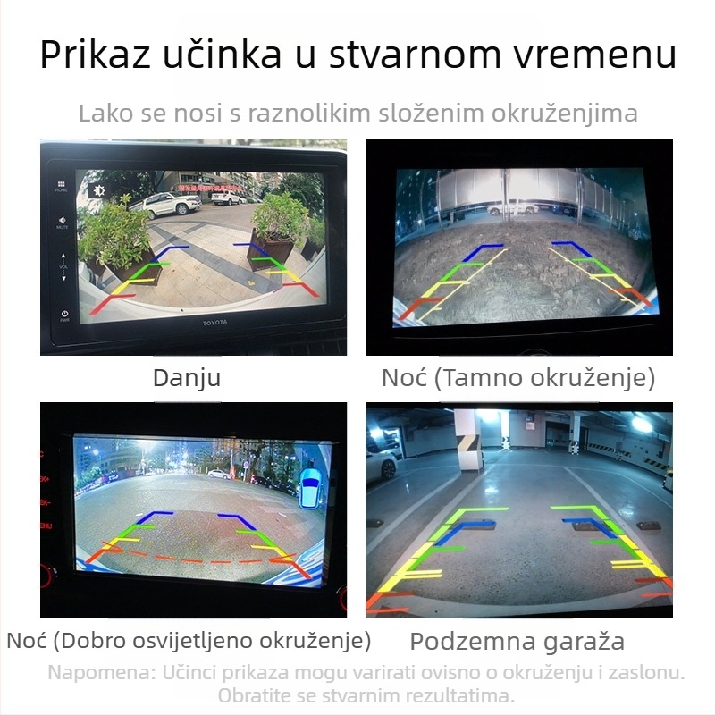 Infracrvena kamera za autobus 24V za automobil, teretni automobil, HD noćni vid, pogled unatrag, tvornički izravni CCD
