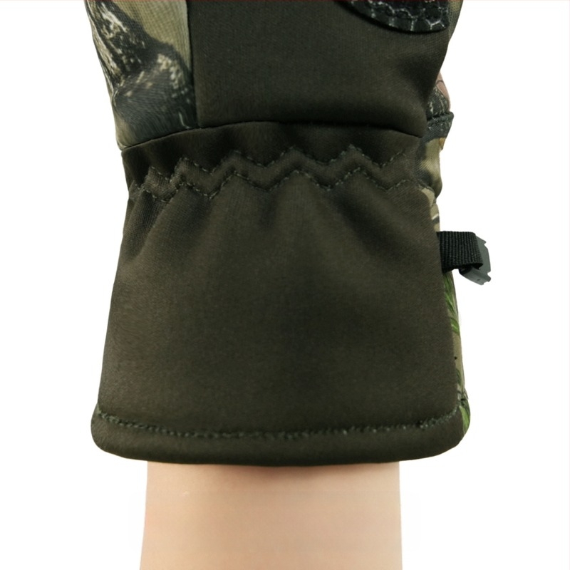 Na zalihi, vanjske bioničke lovačke maskirne rukavice za muškarce i žene, jesenske i zimske flis ribarske rukavice, neklizajuće, tople, vodootporne