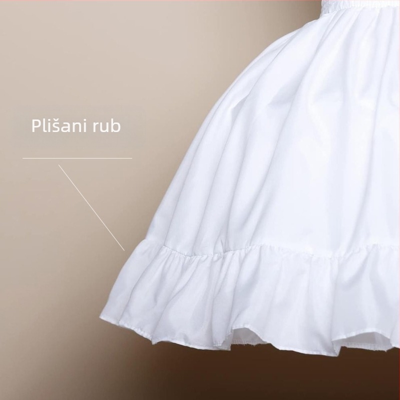 Dnevna suknja, Napenjalica, Nasilna tutu haljina, Kratka suknja, Riblja kost, Lolita unutrašnjost, Podesiva vjenčanica, Plisirana podsuknja