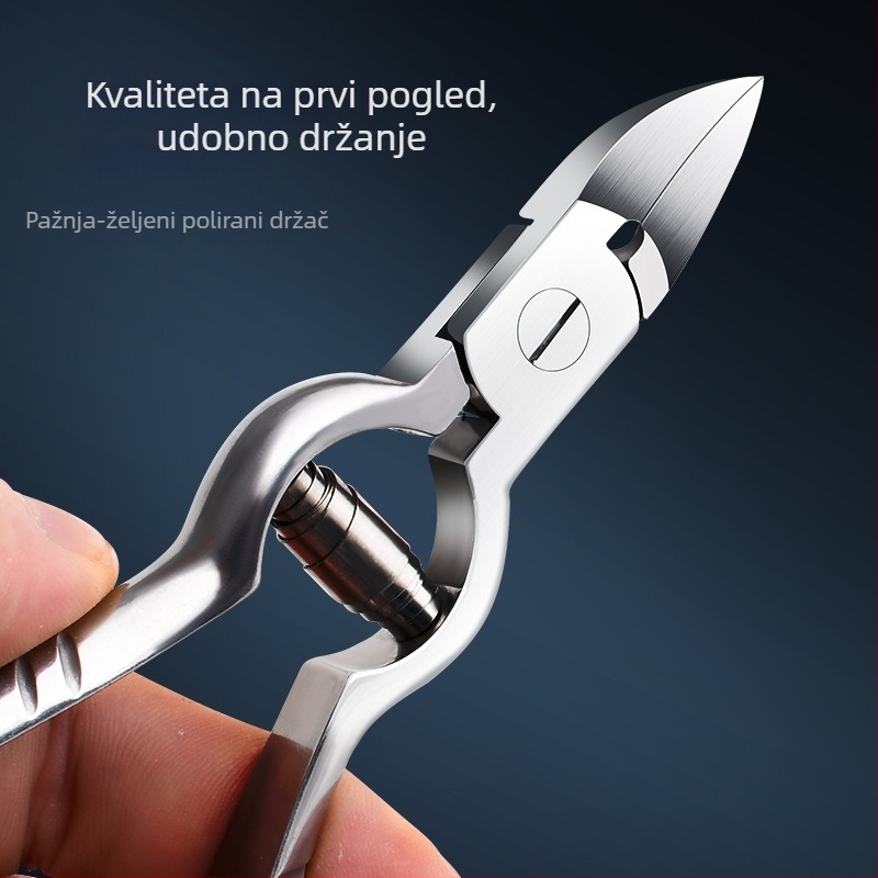 Kliješta za tikvice od nehrđajućeg čelika, Kliješta za mrtvu kožu, Škare za utore noktiju, Rezači za nokte, Alati za ljepotu i tvrde nokte, Urasli nokti, Kliješta za velike tikvice