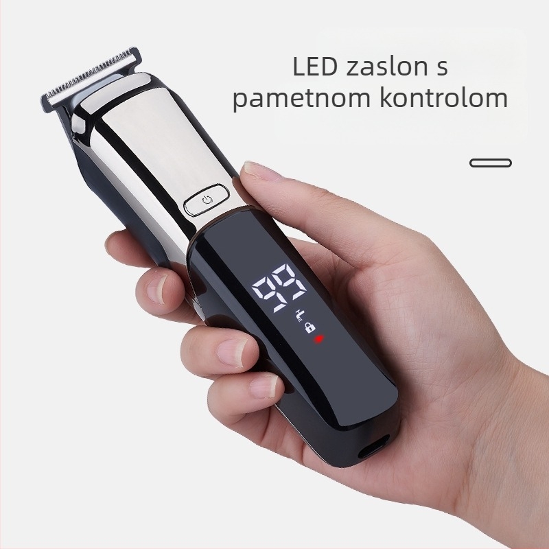 Kemei Lk-900 novi digitalni šišač za kosu visoke rezolucije, set za brijanje i friziranje, snažan električni šišač za rezbarenje