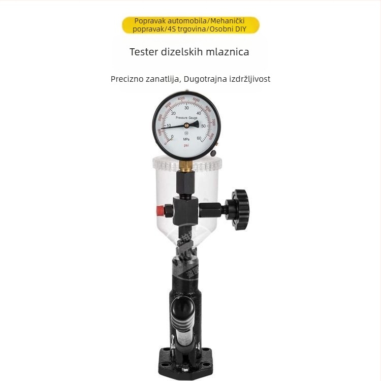 Tvornička izravna isporuka kalibratora mlaznice za dizelske motore, ispitivač tlaka mlaznice za injektore, uređaj za inspekciju ispitivača dizelskih motora