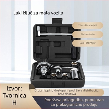 Ključ za uštedu rada u automobilu, demontaža guma, nasadni ključ za povećanje sile, alati za demontažu i popravak vijaka u automobilu, izdržljiv i snažan