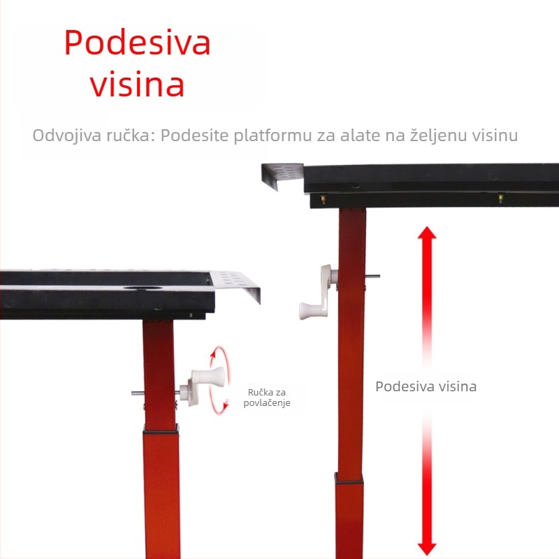 Alat za popravak udubljenja na automobilu, pladanj za popravak udubljenja, poluga za pohranu automobila, kolica za popravak automobila, prekogranična...