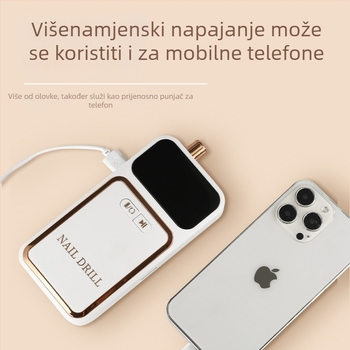 Novi proizvod 602 Punjiva lakirka za nokte 0-45000 okretaja u minuti Prijenosna alatka za skidanje manikure