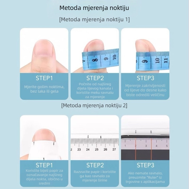 [Sjena latica mjeseca] Novi flaster za nokte Pure Hand-Wairing Armor Cat's Eye Diamond Nail Art Temperament White, rano proljeće 2025.