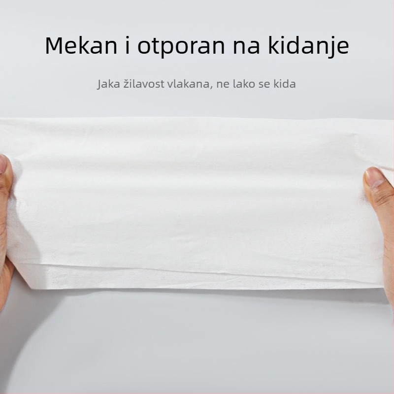 Jednokratna podloga za nokte, jastučić za ruke za nokte, jastučić za ruke od tkanine, ručnik od drvene pulpe, zadebljani ručnik za ljepotu