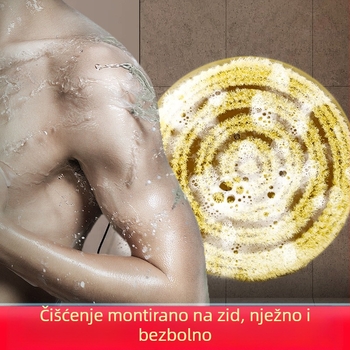 Amazonova najpopularnija rastezljiva rotirajuća četka za kupanje, piling, masaža, čišćenje, četka za tuširanje, četka za kupanje