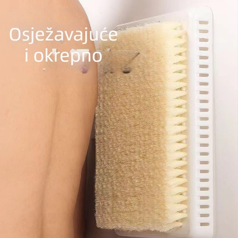 Trljanje Artifact Predimenzionirana četka za leđa Lijena četka za trljanje leđa Masaža leđa Ne pitajte za ljude Zidna maramica za kupaonicu s vakuumskom čašicom